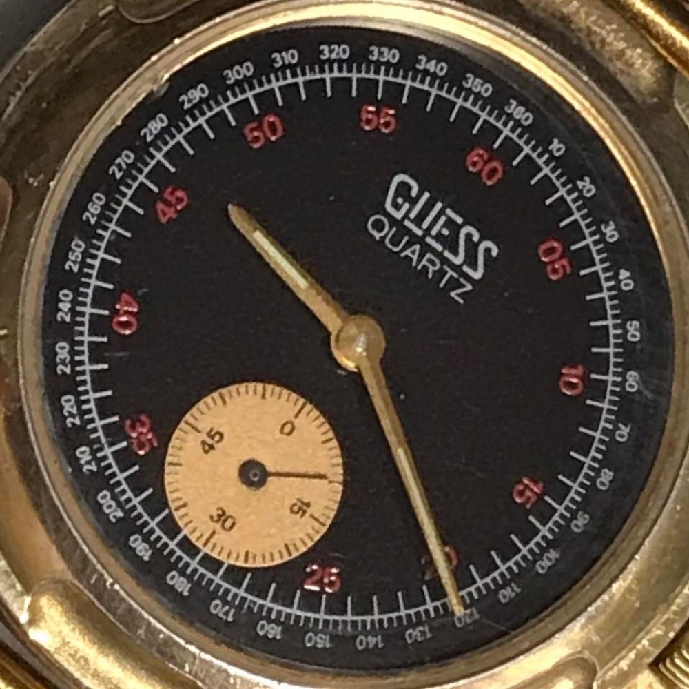 Vintage 1991 Guess Watch Gold